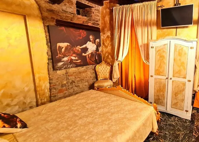 Caravaggio Romantiskt hotell Albavilla